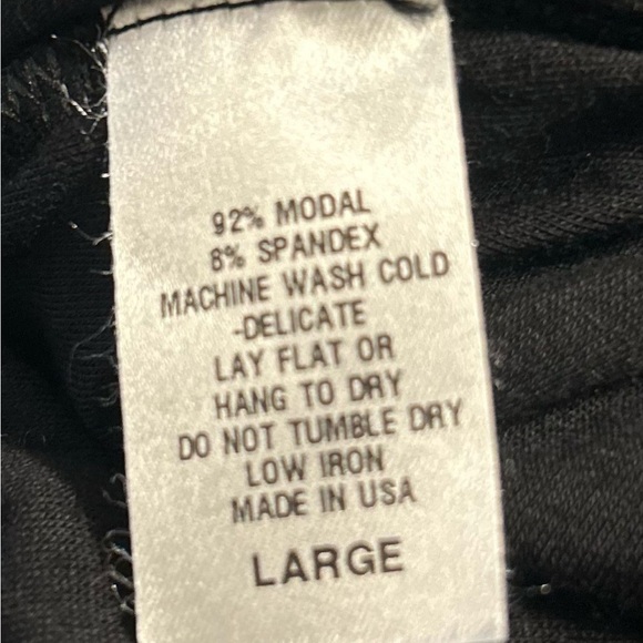 Lola & Sophie Black LS Ruched Bodycon Midi Dress L. NWT - Picture 6 of 9